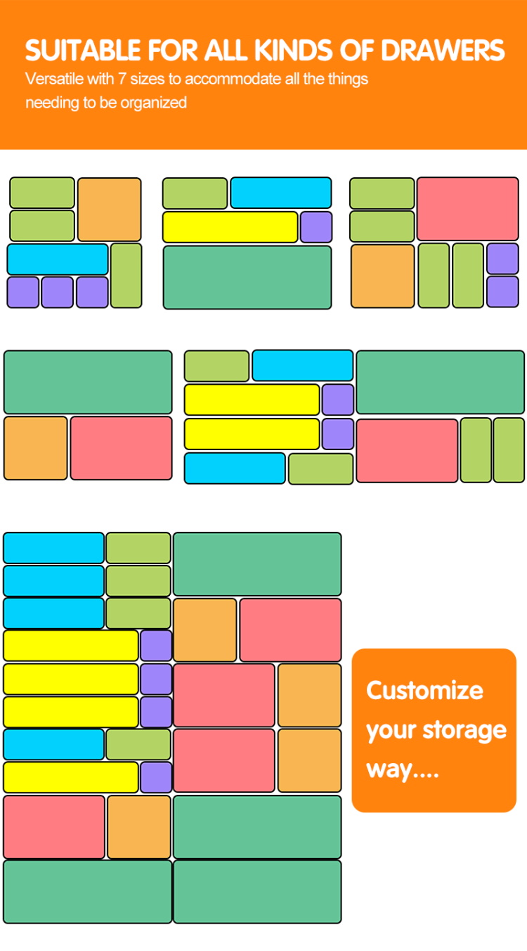 达爱丝1016m透明收纳盒详情5
