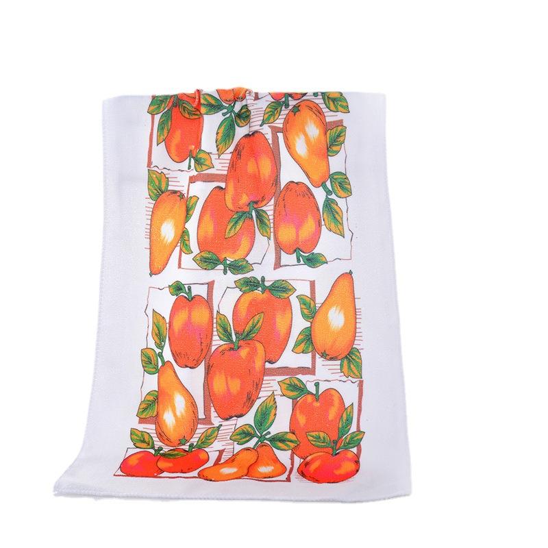 foreign trade printing tea towel foreign trade kitchen napkin wholesale tea towel absorbent kitchen napkin thermal transfer 40 * 60cm kitchen square towel