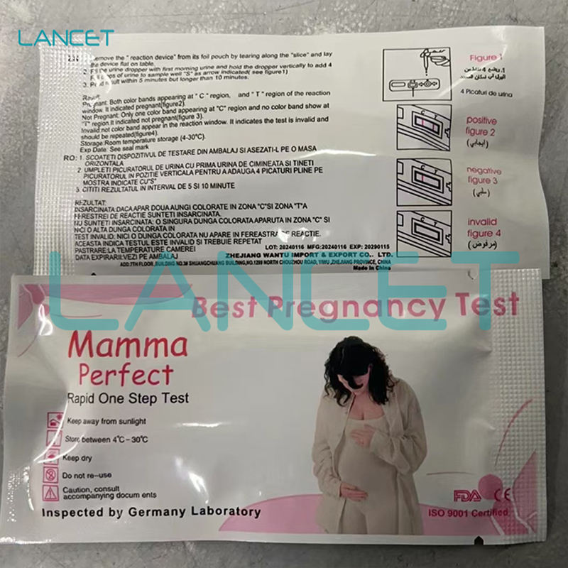 早孕试纸验孕棒测怀孕HCG Pregnancy Test 排卵早早孕细节图