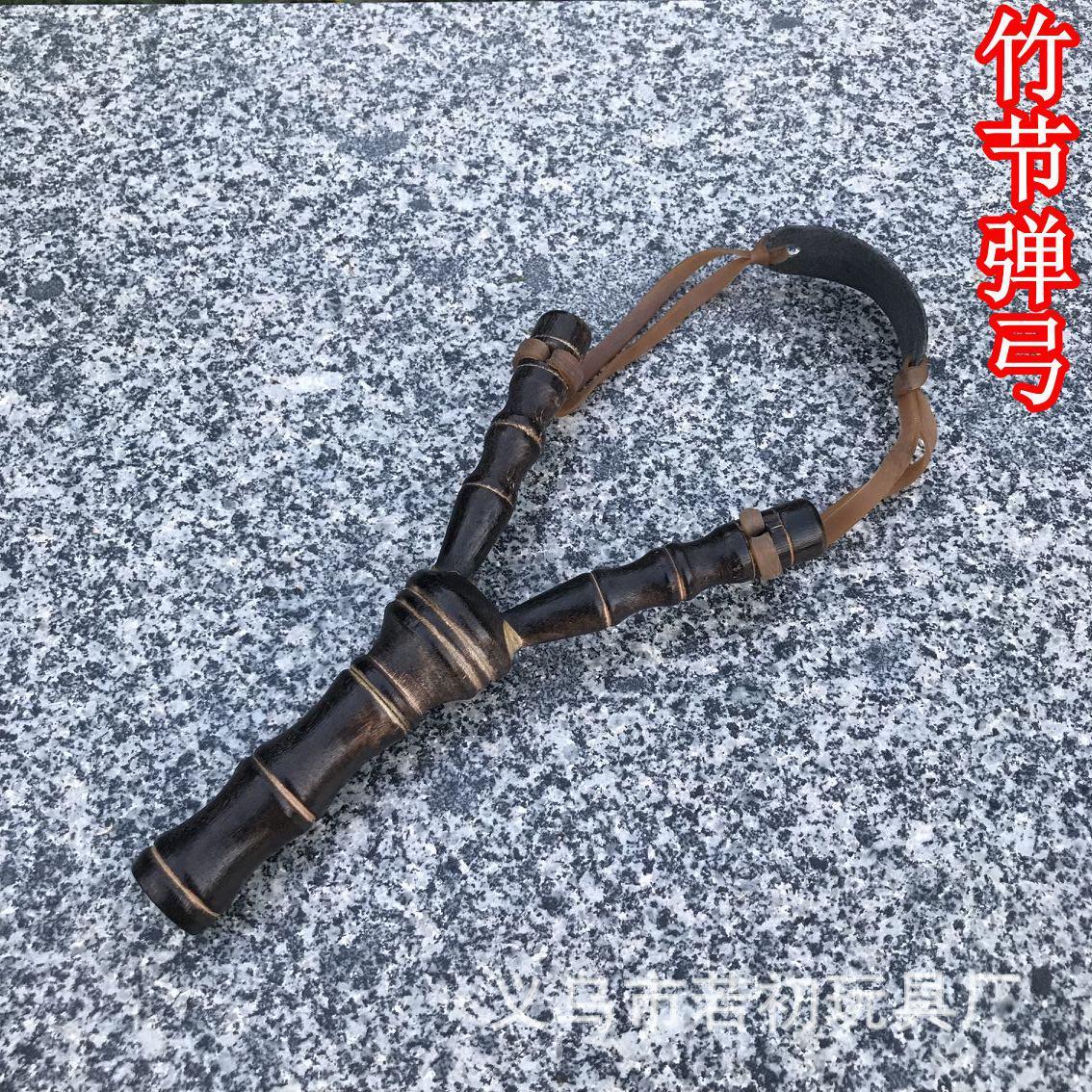 bamboo slingshot bamboo wood crafts outdoor shooting toys tourism crafts scenic spot hot selling wooden bow factory direct sales