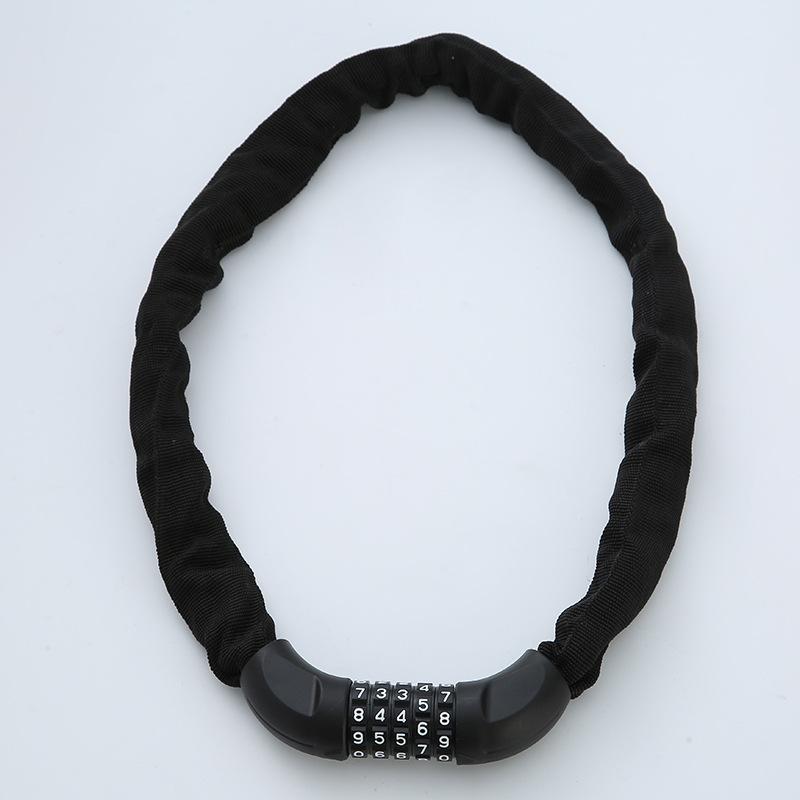 Electric Chain Lock Bold Length Optional Bicycle Electric Car Motorcycle Mountain Bike Waterproof Anti-Rust Security Lock