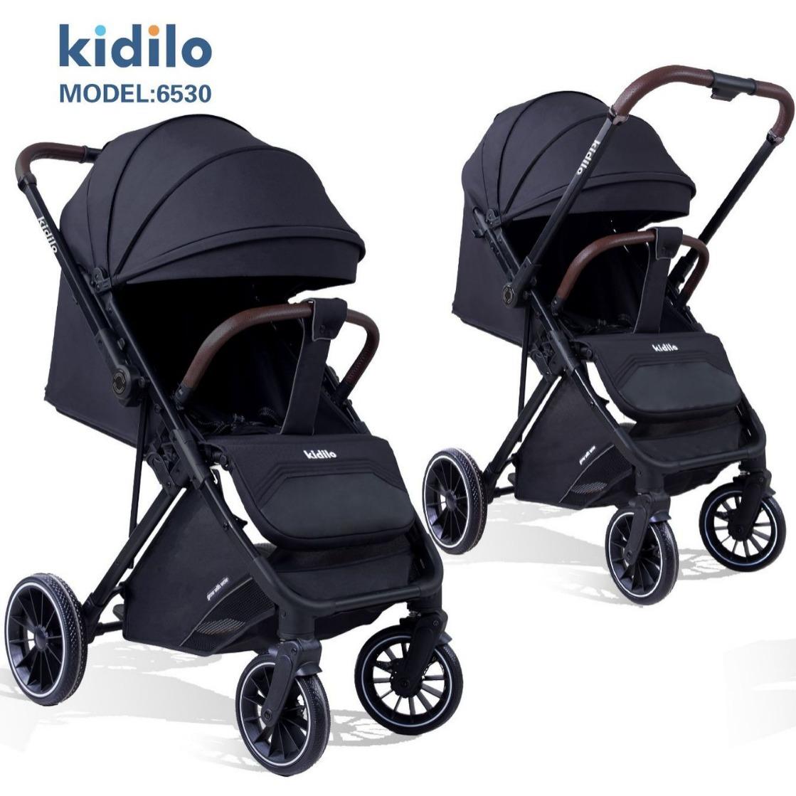 kidilo baby stroller widened and reinforced sitting lying two-way one-click folding high landscape newborn baby stroller