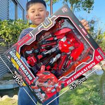 Deformation Toy Robot Car King Kong Wasp Optimus Warrior Hand-Made Robot Boy Model Toy