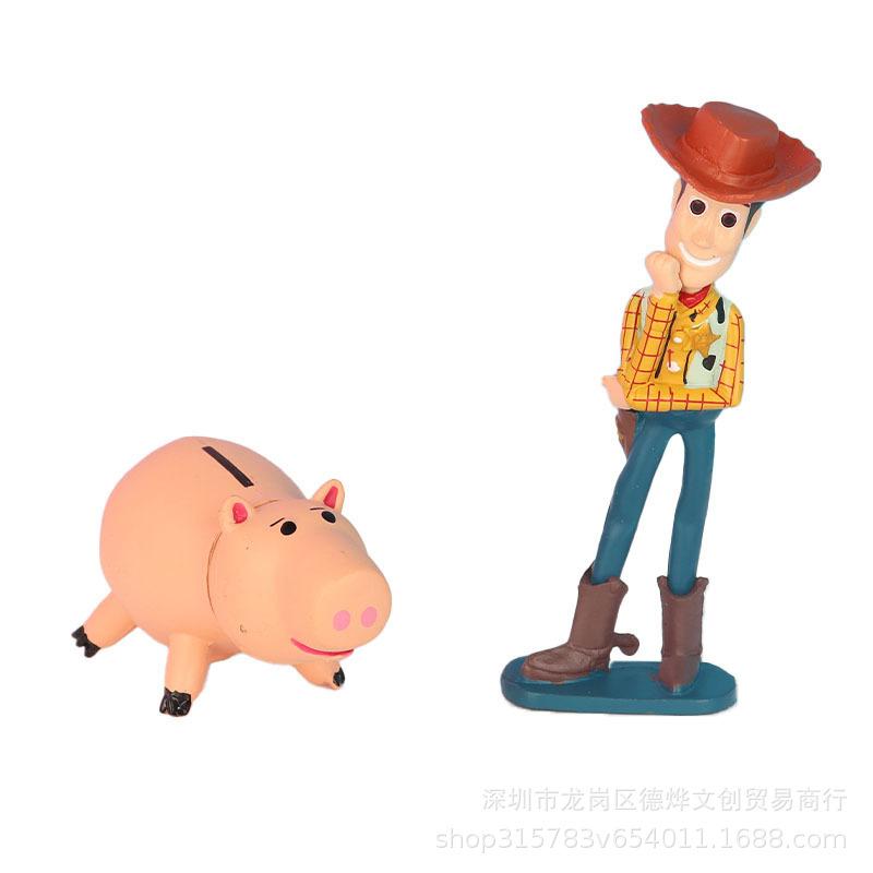 9 toy story hand office strawberry bear hudi bashang light year cartoon figurine garage kits model toy wholesale details Picture