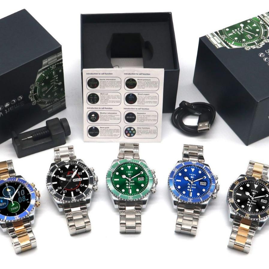 cross-border hot independent station selling aw12 smart watch bluetooth calling heart rate water ghost smart watch