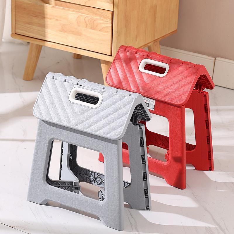 [source factory] pstic folding stool portable folding small bench adult children's stool outdoor