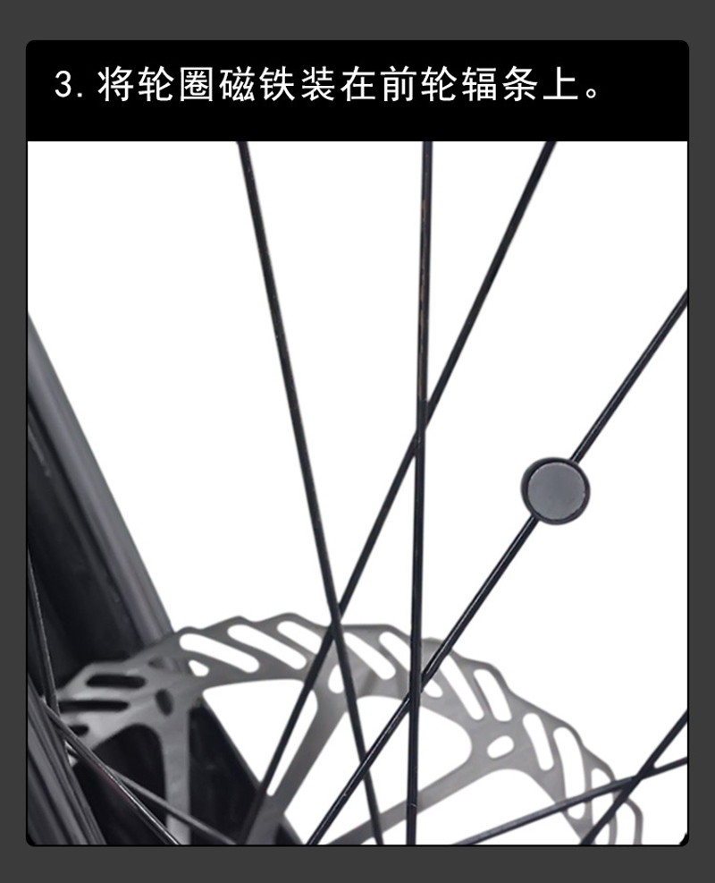 SD-590C bicycle wireless speedometer with large backlit screen in both Chinese and English, waterproof mountain bike speedometer, odometer and speedometer pic 15