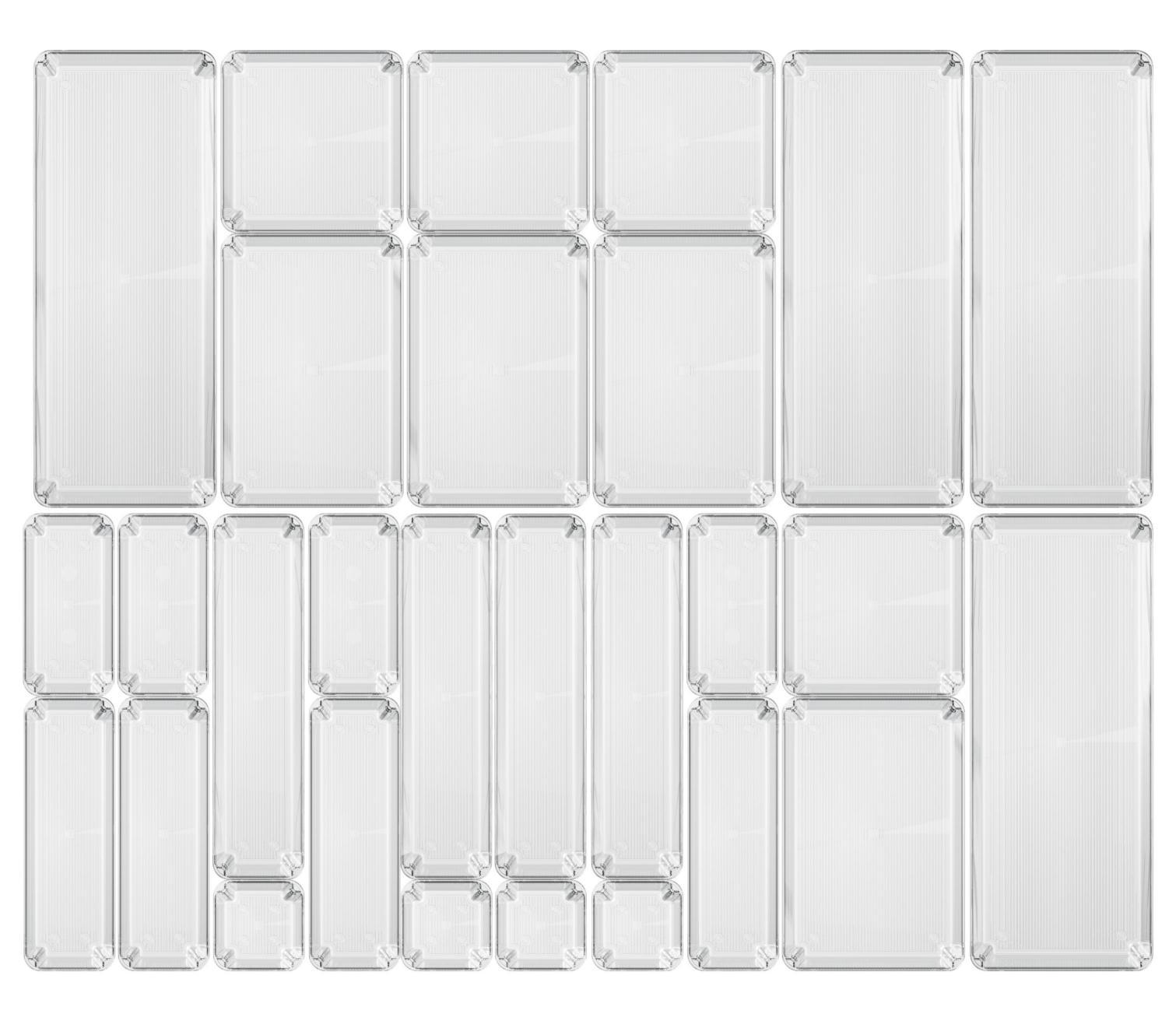 达爱丝1017M透明收纳盒