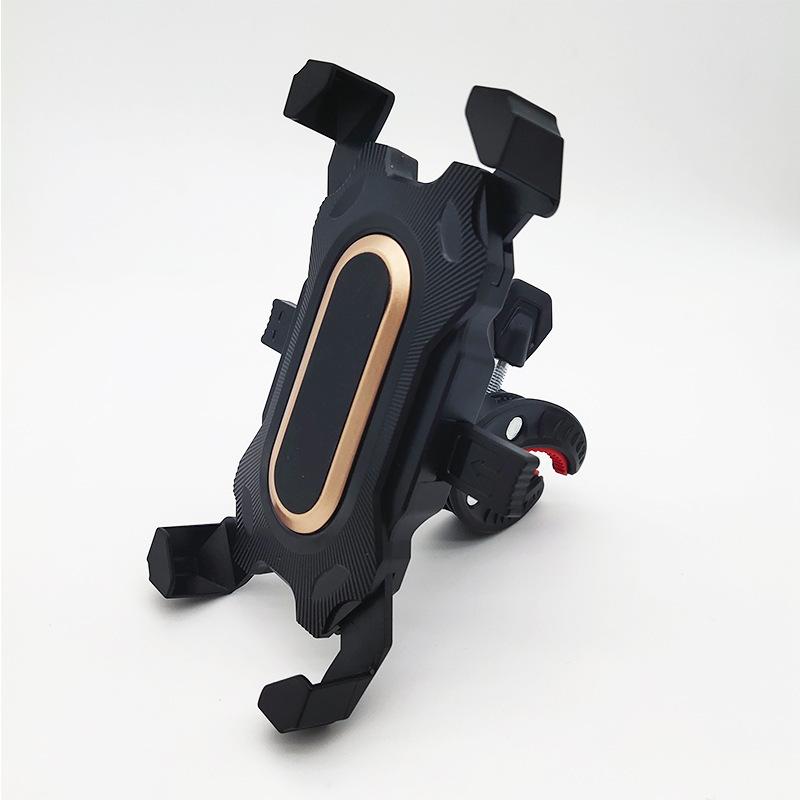 Motorcycle Electric Car Mountain Bike Universal Phone Navigation Holder Automatic Lock Take-out Rider Bicycle Cellphone Holder