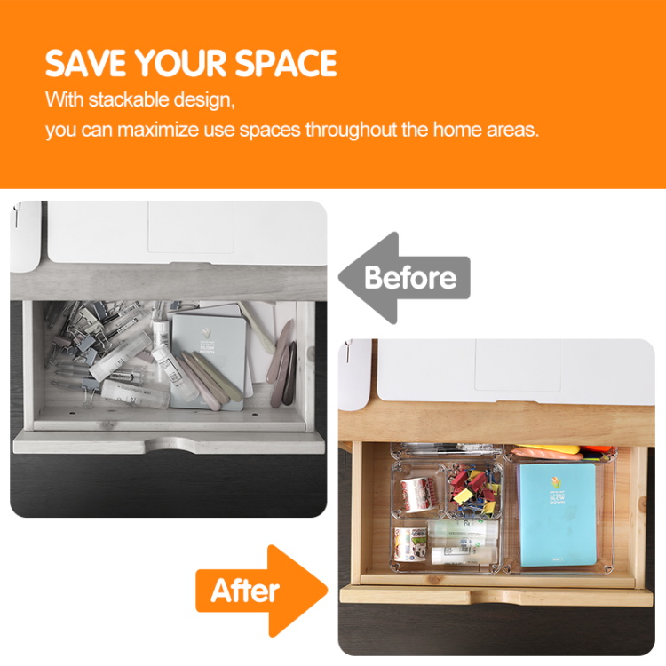 达爱丝1017M透明收纳盒详情3