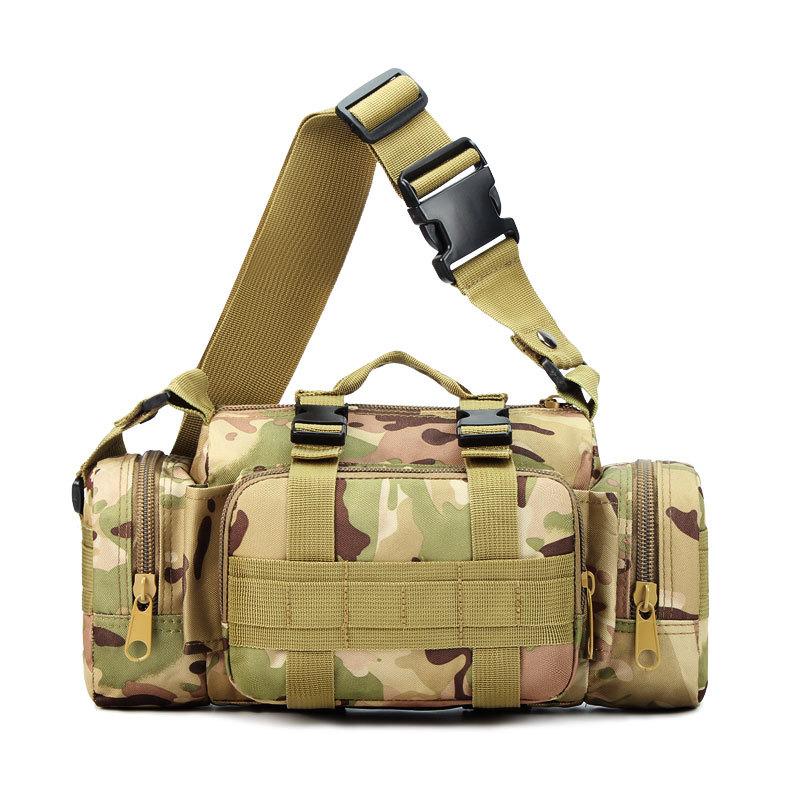 cross-border camouflage outdoor 3p crossbody waist bag handbag military fans leisure sports combat bag shoulder camera backpack