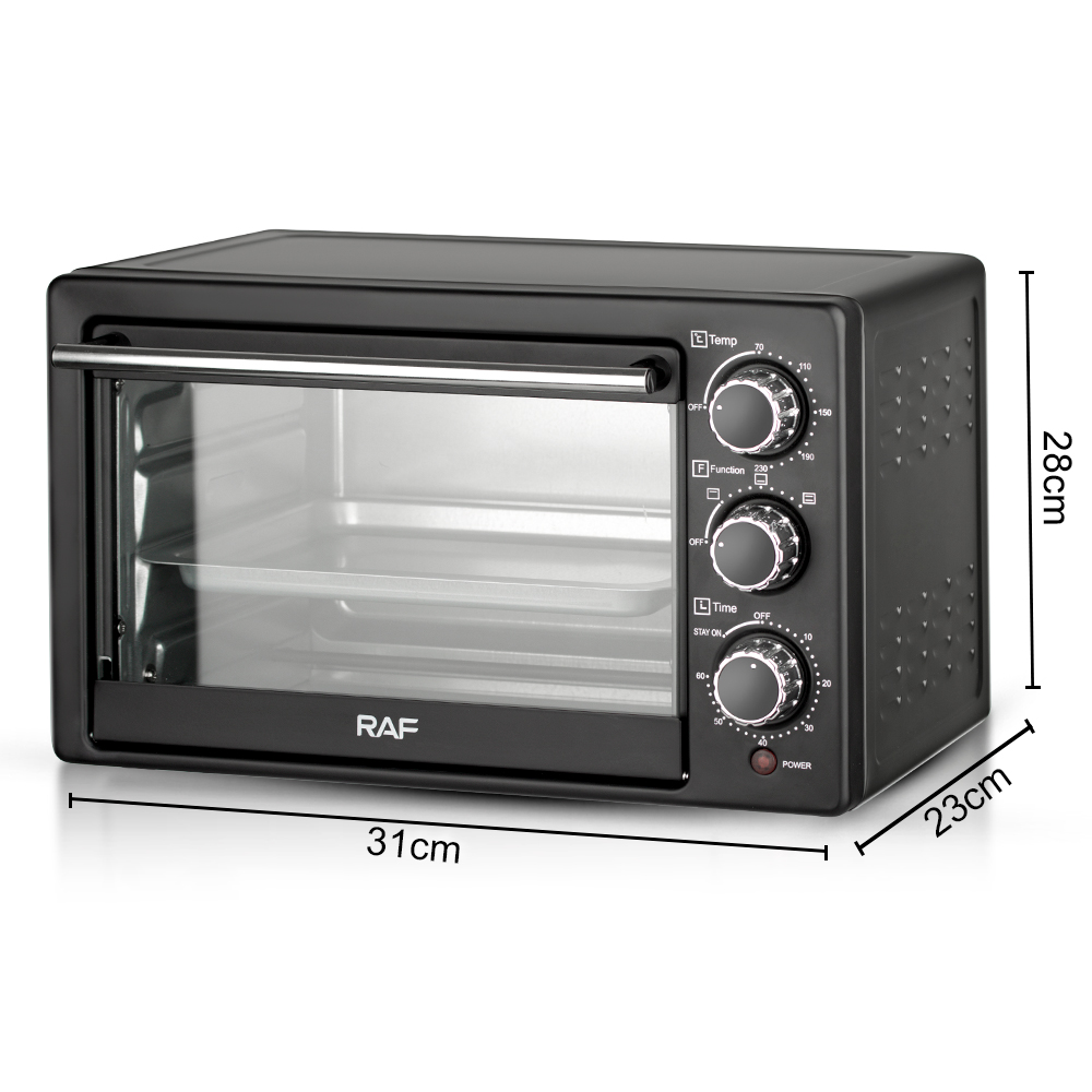 RAF European-standard cross-border electric oven and air fryer all-in-one multi-functional household small fryer oven 22L Item Picture