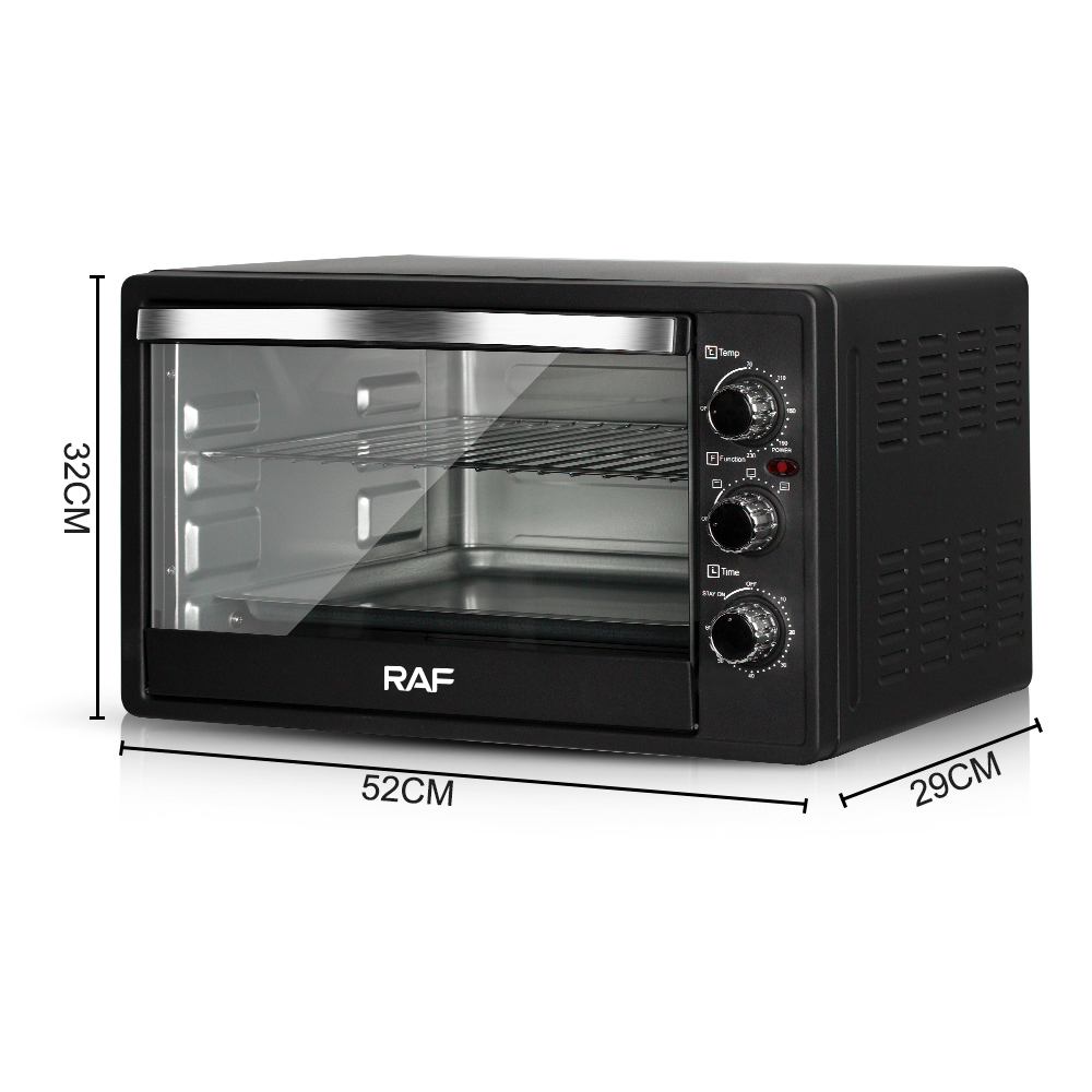 RAF electric oven, 48L large capacity, multi-functional visual baking, home smart cake machine, breakfast machine Specification image