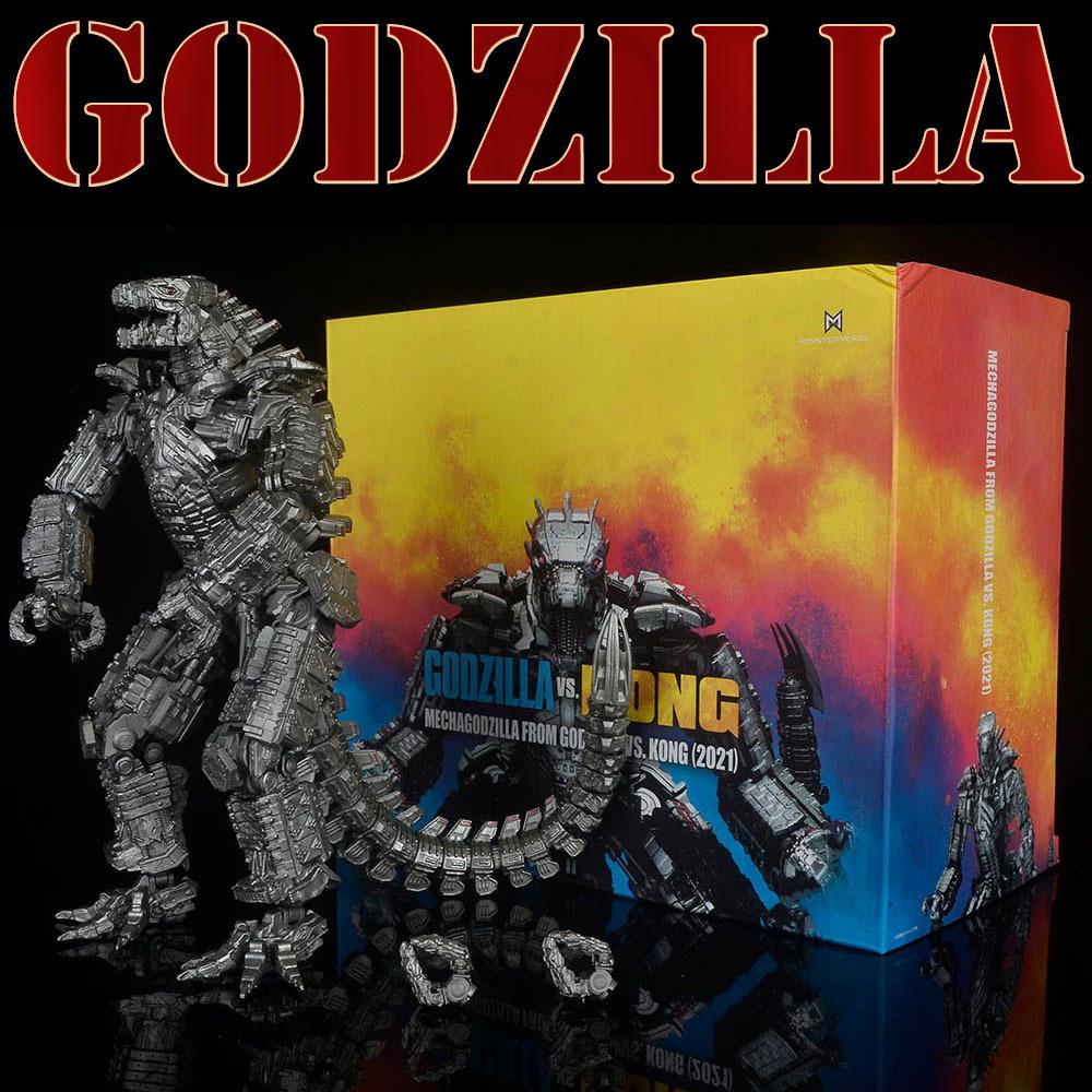 2021 movie shm mechanical godzilla vs king kong monster dinosaur movable joint hand-made model toy
