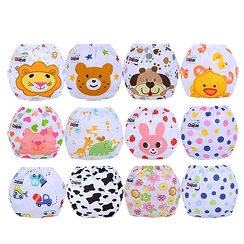 baby diaper pants baby cloth diaper diaper baby pull-ups baby washable leak-proof printing diapers