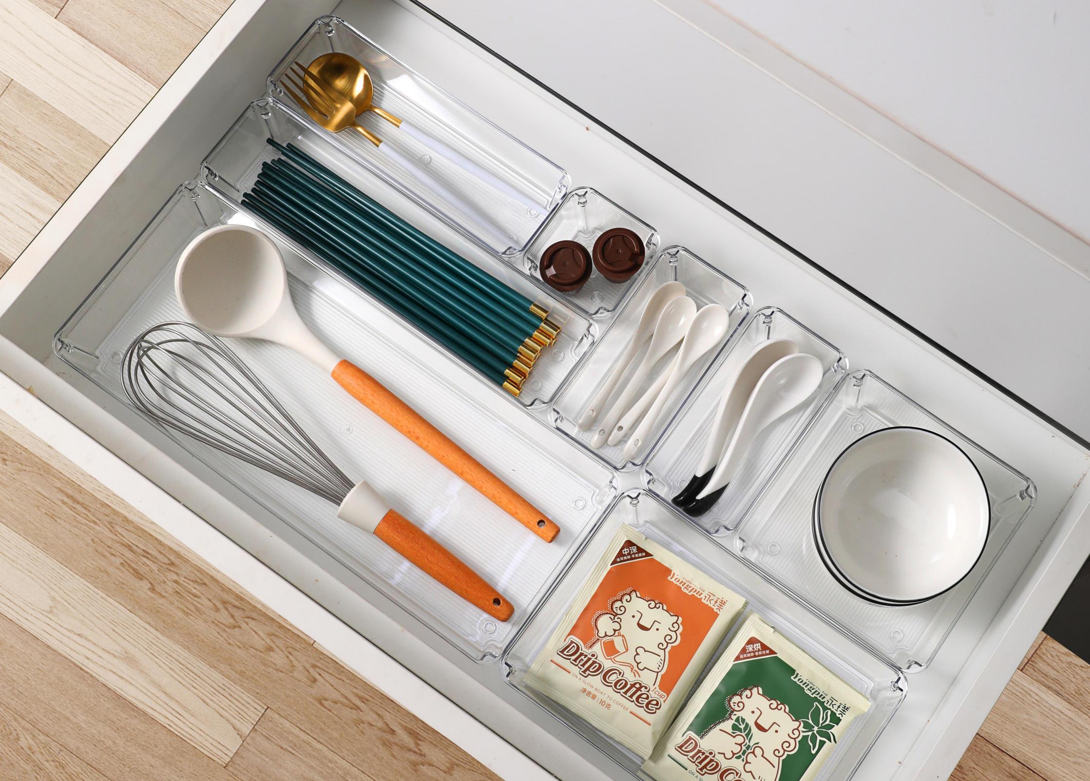 收纳盒/收纳/九宫格收纳盒/收纳盒亚克力/首饰塑料收纳盒产品图