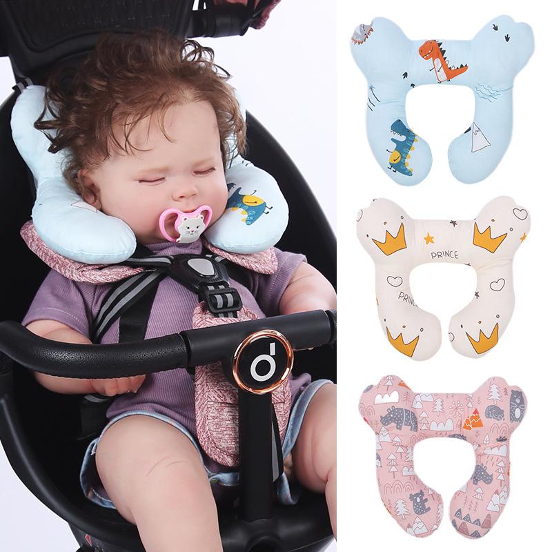 baby headrest baby stroller head neck pillow car seat sleeping anti-deviation head protection neck neck can be sent on behalf