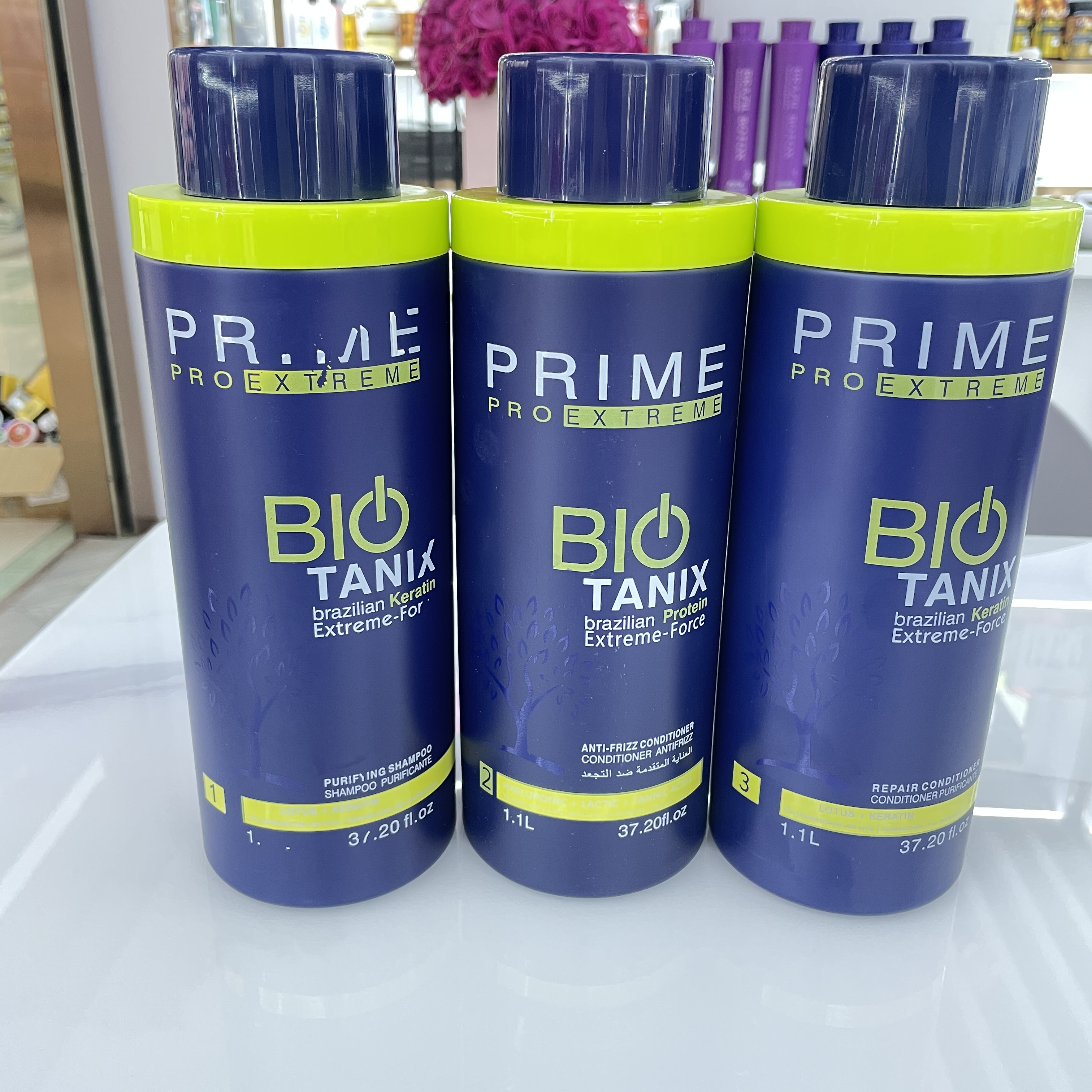 PRIME PROEXTREME BIQ TANIX 洗发水直发膏护发素