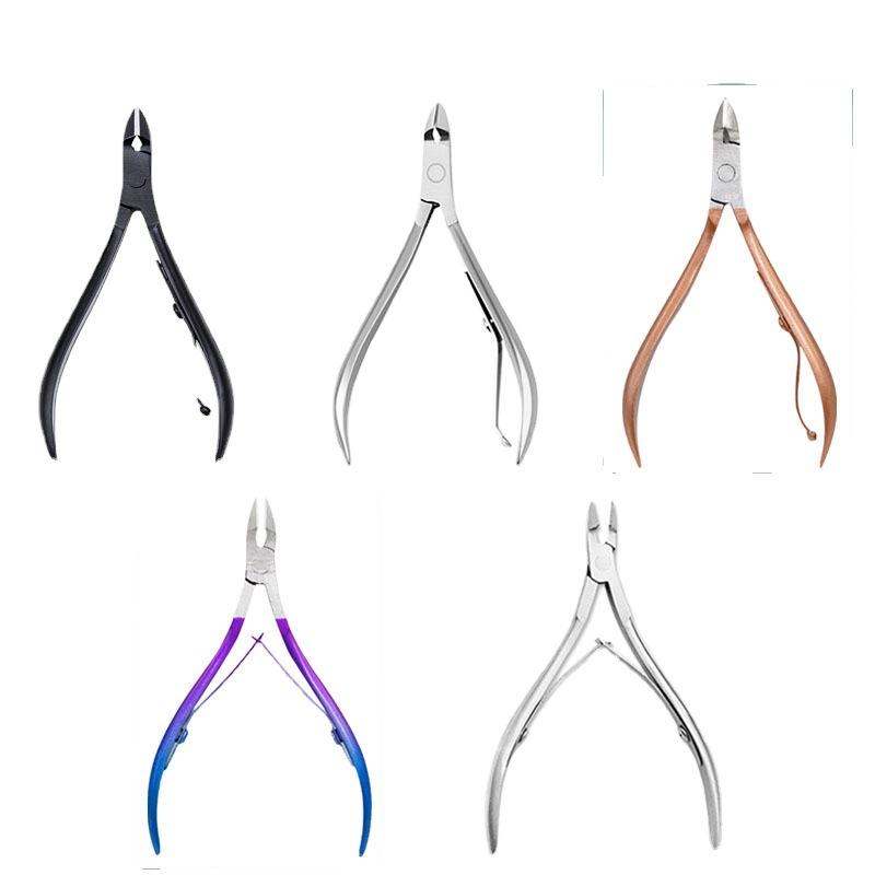 All Stainless Steel Dead Skin Removal Clipper Nail Scissors Nail Nail Clippers Large Embedded Nail Thickness Hard Nail Cutter Bent Nose Plier Nail Clippers