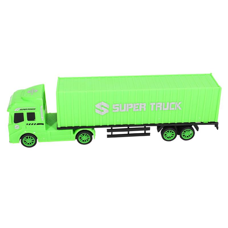 stall wholesale plastic container model toy car heavy truck container car birthday cake decoration decoration transport vehicle Item Picture
