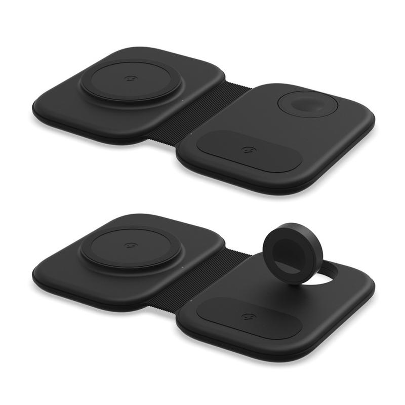 F20p Three-in-One Folding Magnetic Wireless Charger Electrical Appliances for Iphone14 Mobile MagSafe Wireless Charger