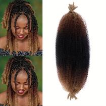 factory in stock big caterpillar wig 18 inch african wig braid afro kinky curly crochet hair