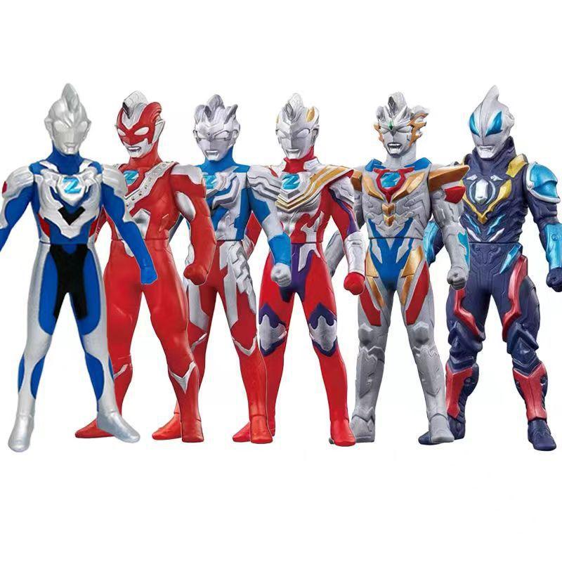 30cm Oversized Soft Rubber Ultraman Movable Hand-Made Model Toy Birthday Gift for Boy Stall Store Toy Item Picture