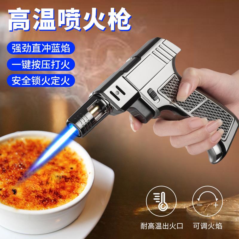 Factory Direct Supply Foreign Trade Cross-Border Portable Flame Gun Welding Gun Outdoor Igniter Burning Torch Metal Welding Gun Wholesale