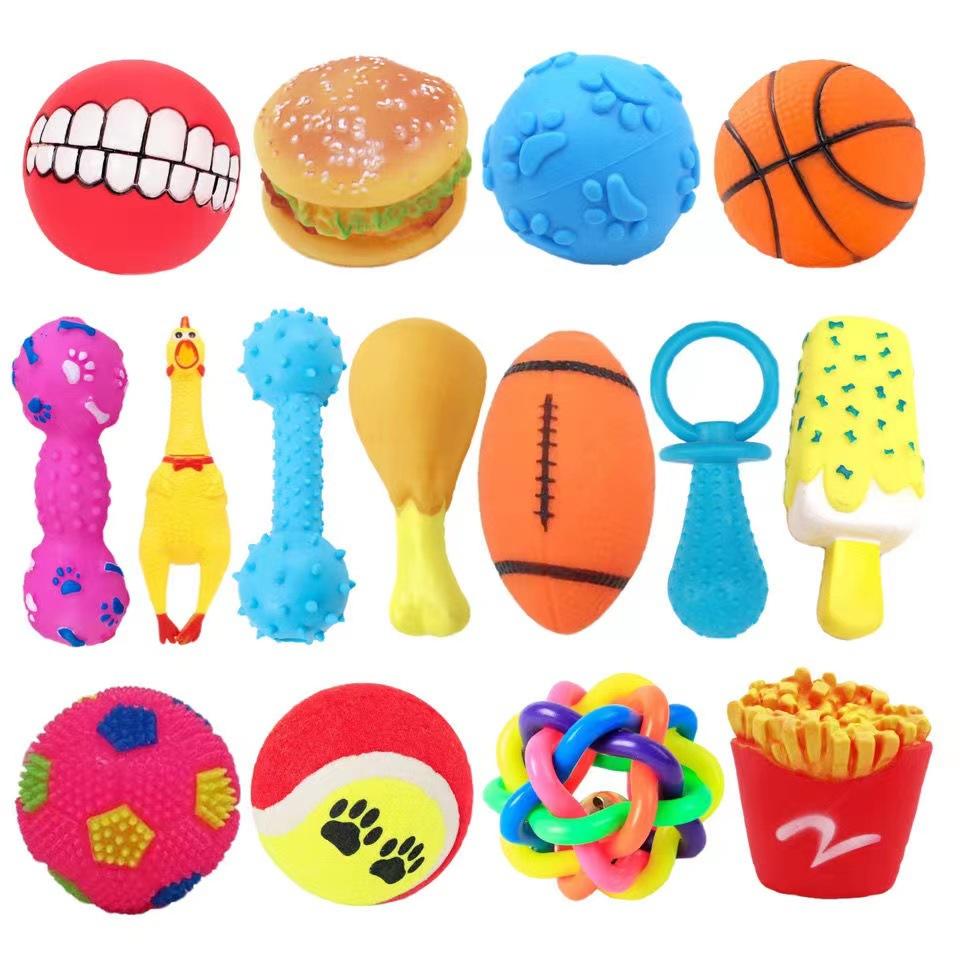 dog toy mor sound toy tpr bite-resistant pet toy small, medium and rge dogs training item
