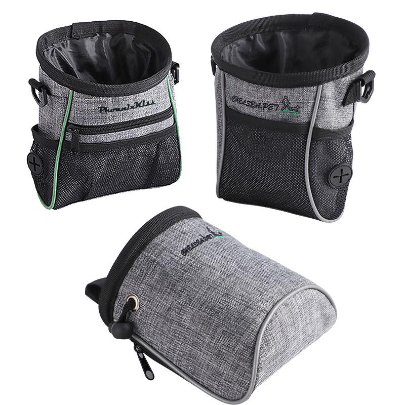 Cross-Border Dog Outing Waterproof Dog Training Bags Oxford Cloth Training Waist Bag Dog Supplies Training Pet Dog Food Bag