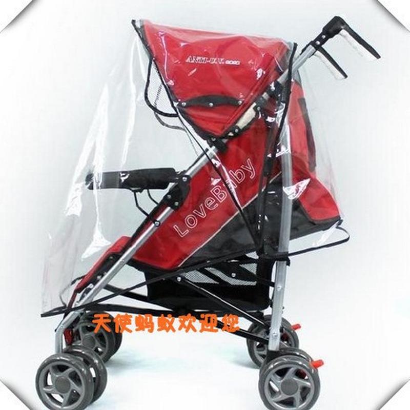Baby Stroller Rain Cover Eva Transparent Pvc Safety Seat Rain Cover Baby Stroller Cabas Windproof Dust Cover Batch