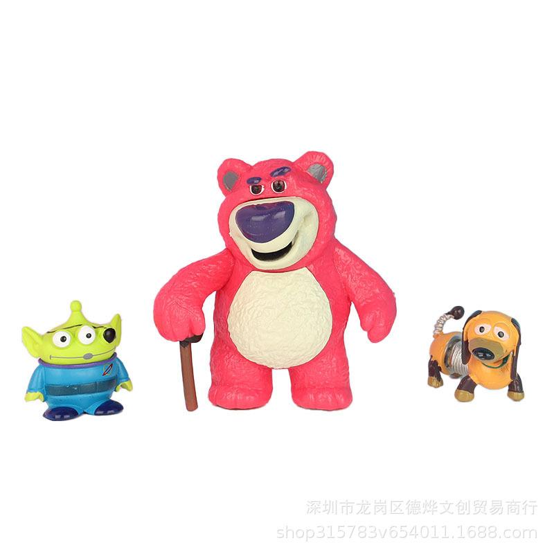 9 toy story hand office strawberry bear hudi bashang light year cartoon figurine garage kits model toy wholesale Specification drawing