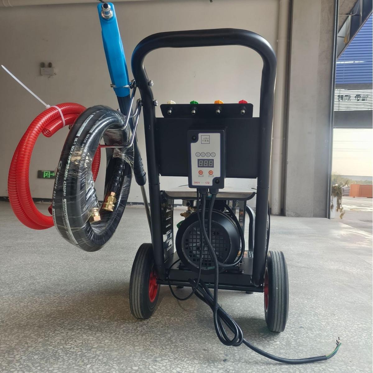 electric high-pressure washing machine car wash shop farm three-phase 380v3kw high-pressure car washing machine pump commercial car wash Specification drawing