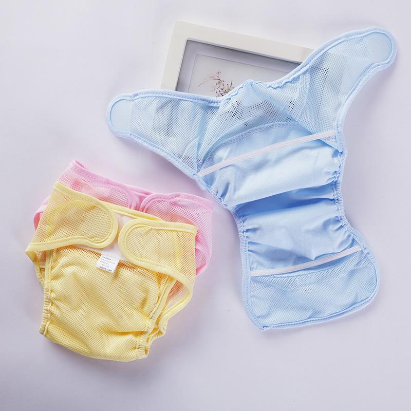 newborn baby diaper mesh breathable diaper cover cloth diaper baby diapers waterproof and washable diaper pants