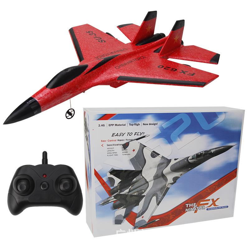 Flying Bear Fx620 Remote Control Glider Fixed Wing Su35 Fighter Electric Aircraft Model Toy Cross-Border Hot Selling Item Picture
