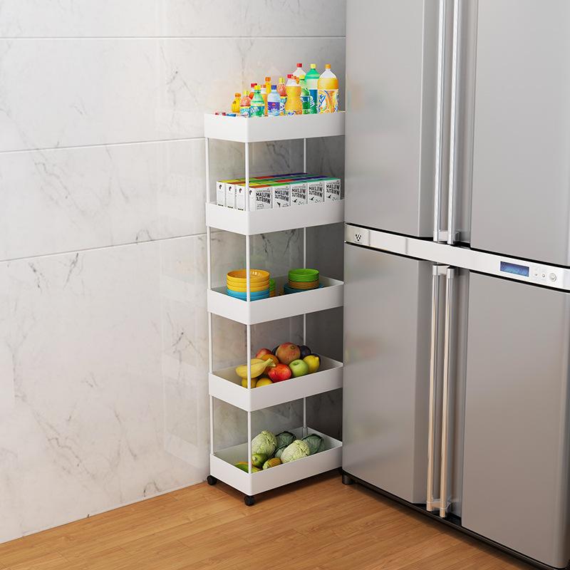 bathroom shelf floor multi-layer bathroom domestic toilet gap trolley storage shelf wash all products