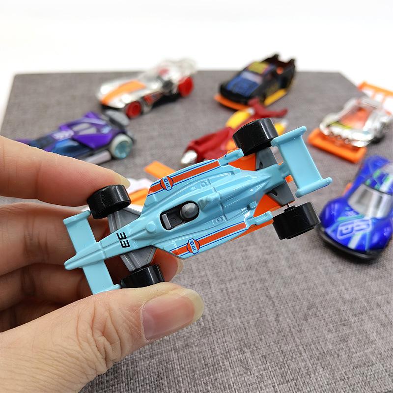 alloy car hot wheel simulation car fire wheel small sports car model toy gift keychain wholesale details Picture