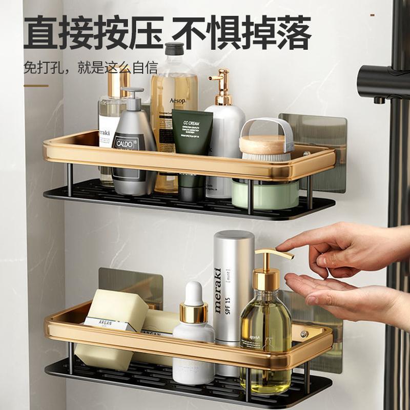 punch-free toilet storage rack bathroom shelf toilet toilet sink bench accessories wall-mounted storage rack