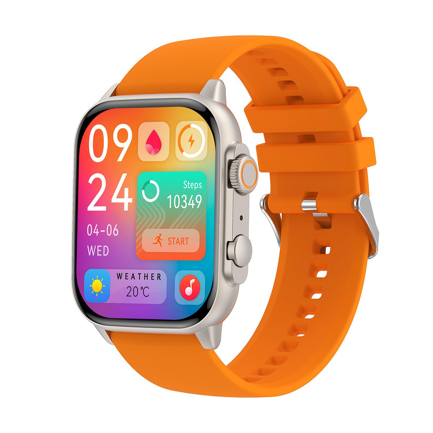 exclusive for cross-border hk95 bluetooth amoled smart call health watch sports watch