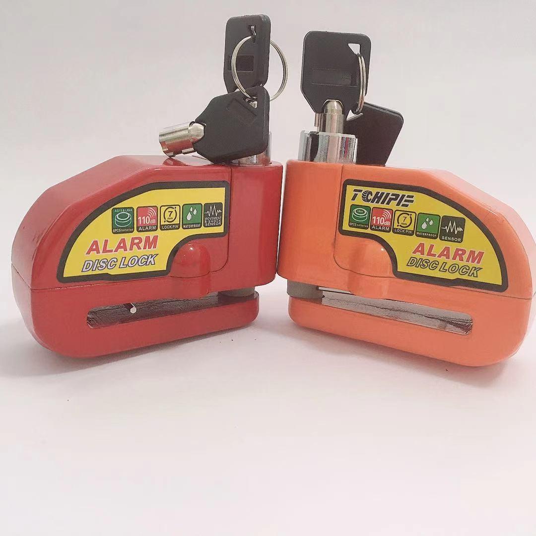 Factory Direct Supply Electric Car Disc Brake Lock Alarm Bicycle Mountain Bike Disc Brake Lock Alarm Motorbike Disc Brake Lock