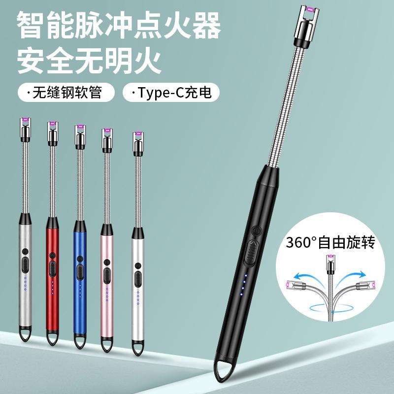 813type-c kitchen igniter usb charging arc burning torch gas stove natural gas mosquito-repellent incense aromatherapy candle