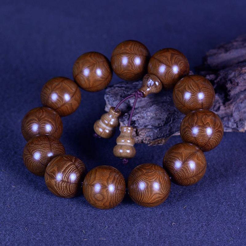 boutique abelia old materials bracelet wholesale dragonwood nine wood crafts wooden prayer beads beads factory direct sales