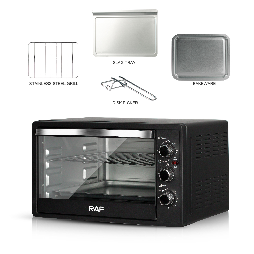 RAF electric oven, 48L large capacity, multi-functional visual baking, home smart cake machine, breakfast machine Item Picture