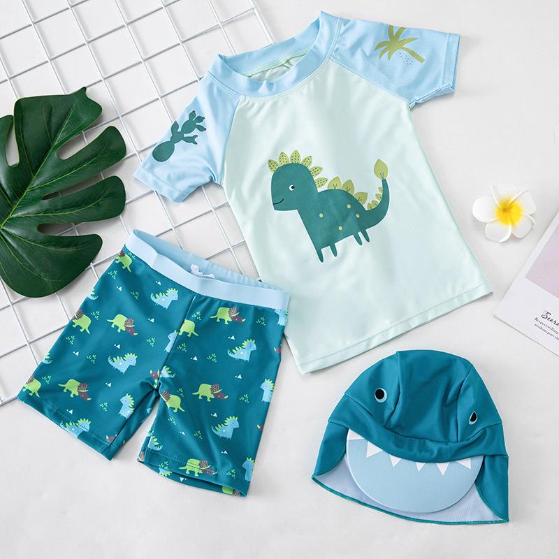 sun protection sun shade boy child korean hot spring clothes children's swimwear split swimming trunks quick-drying baby toddler children teens