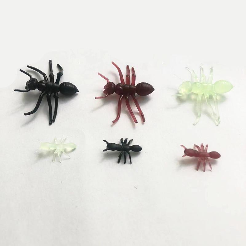 simulation ant insect model toy black ant creative novel funny funny little toy fake ant