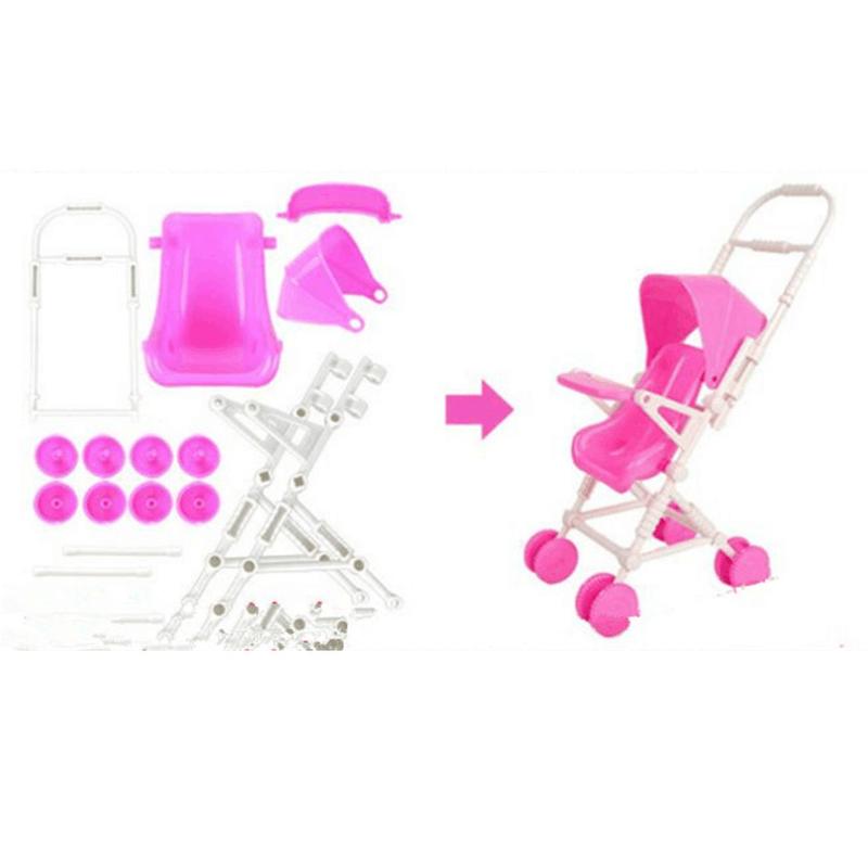 toy doll accessory baby stroller little callie mini stroller cradle cart factory direct sales