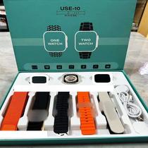 smart watch use-10 new s9 + ultra2 dual watch 10in2 couple suit bluetooth calling information reminder