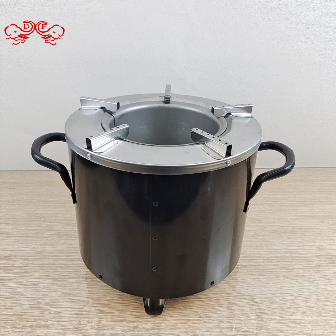 DF68839 不锈钢家用柴火炉做饭柴火灶多功能炉户外野营一体炉具DF TRADINGHOUSE 