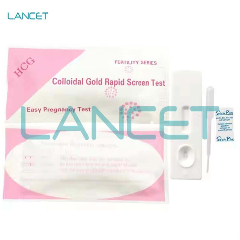 早孕试纸HCG Pregnancy Test 实验室排卵早早孕验孕棒测怀孕卡式详情1