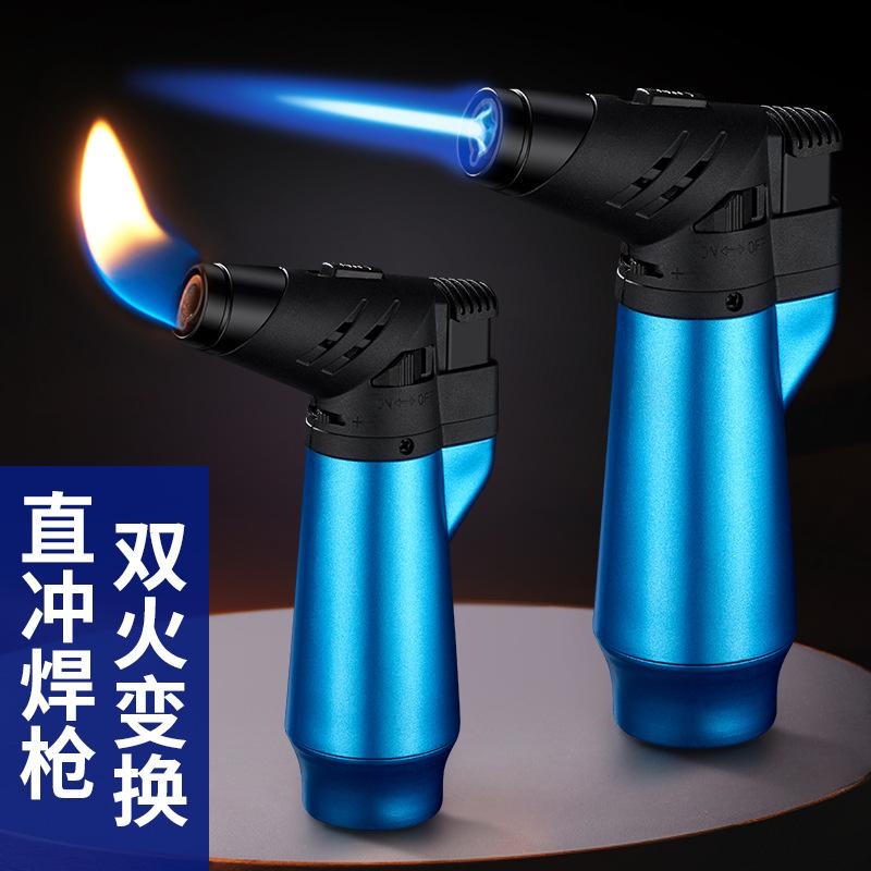 windproof lighter point moxibustion moxa stick welding gun special igniter artifact burning torch direct punching inflatable spray gun lighter